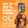 Dog Allergy Relief Chews Itch Relief For Dogs Anti Itch Dog Allergy Chews US Formulated Dog Itching Skin Relief With Salmon Oil Immune Health Seasonal
